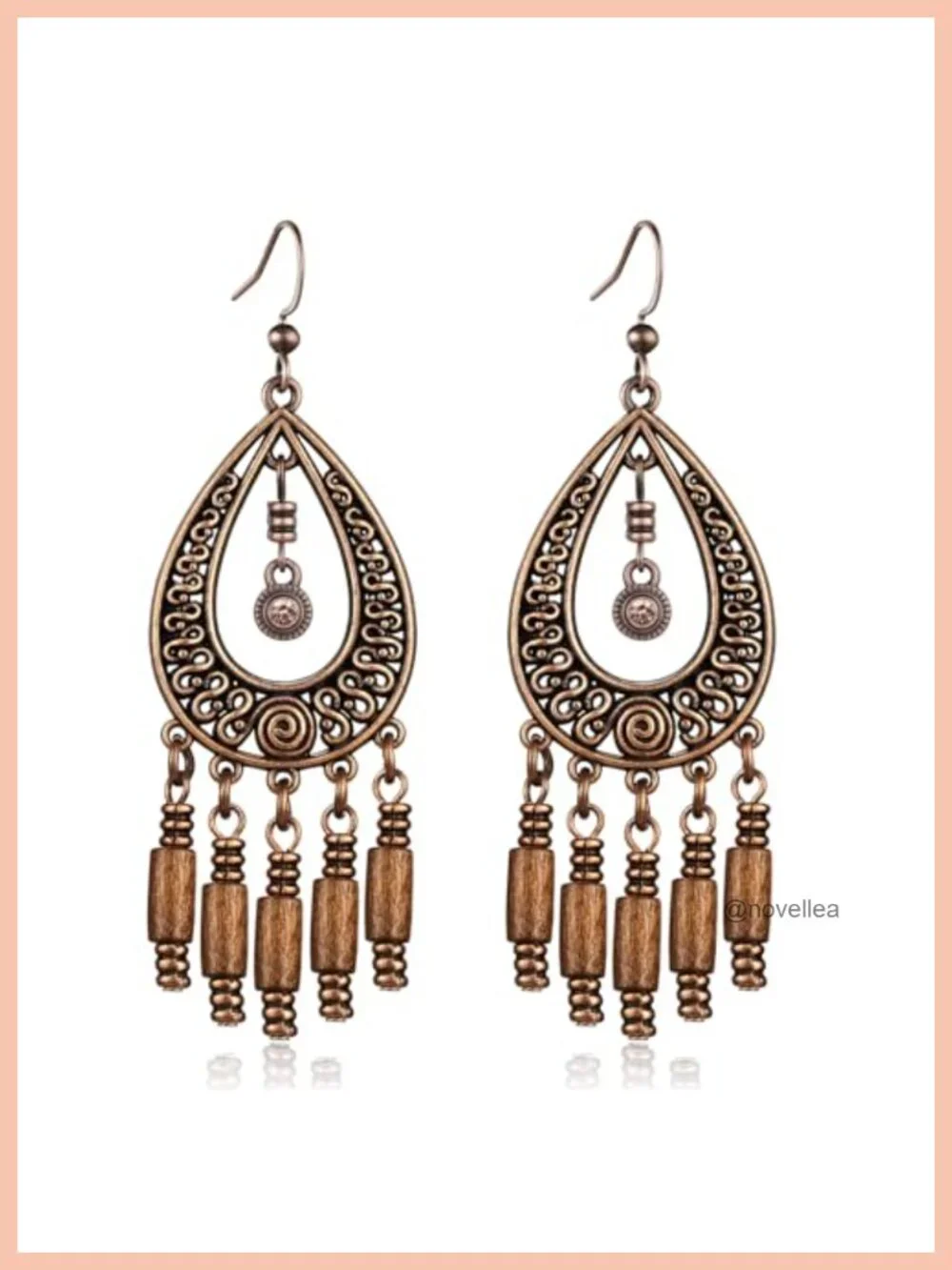 Boho Dangle Earrings for Women Trendy Handmade Long Drop Summer Jewelry Gift
